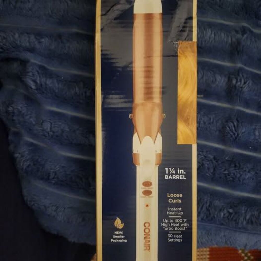 Conair Double Ceramic Curling Iron – 1¼” Barrel